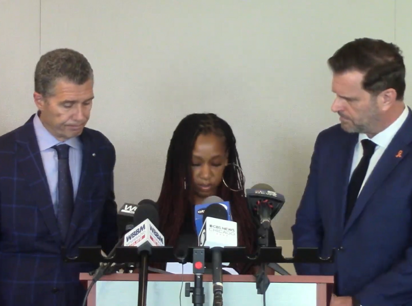 Image of Family of Abnerd Joseph shares their intense pain and impatience, calling for criminal charges in his shooting death at a Loop condo building nearly one year ago