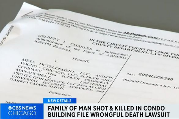 CBS2: Family files lawsuit on behalf of assistant principal shot and killed in Chicago high-rise