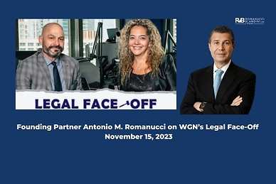 Founding Partner Antonio M. Romanucci talks about child gun injury survivors with WGN's Legal Face-Off