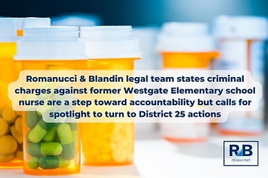 Managing Partner Gina A. DeBoni's statement on the arrest in the Arlington Heights elementary school drug case